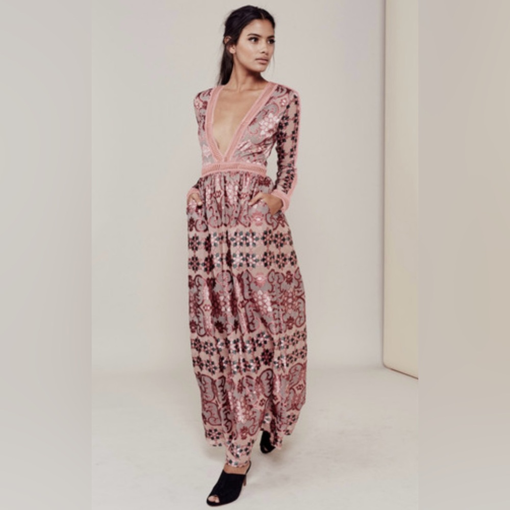 For love and lemons Juliet maxi dress